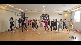 Sangele Salsation choreography SET Addin class SEI Mira [upl. by Darby483]