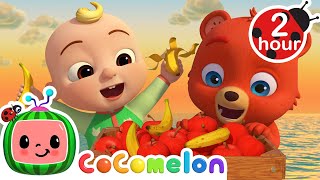 Apples and Bananas  More CoComelon Animal Time  2 Hour CoComelon Nursery Rhymes [upl. by Onivla]