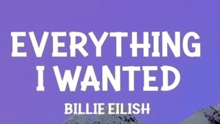 Everything I wanted Billie Eilish 1 hour [upl. by Adachi]