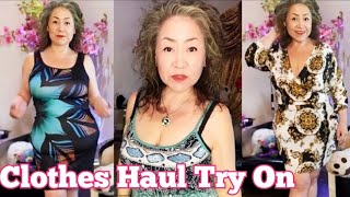 Temu Tiktok Torrid Clothing TryOn Haul Midsize Dresses Tops Rompers and More [upl. by Tatiana]