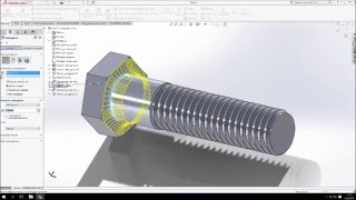 Projektowanie pod druk 3D  śruba z gwintem [upl. by Travers239]