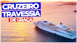 COMO é CRUZEIRO DE TRAVESSIA TUDO que VOCÊ PRECISA SABER  Aprenda viajar de Graça de Cruzeiro [upl. by Samira640]