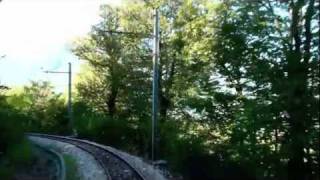 Centovalli railway drivers view 33 LocarnoDomodossola チェントヴァッリ鉄道 [upl. by Ahsya]