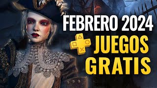 LOS JUEGOS GRATIS FEBRERO 2024 PLAYSTATION PLUS PS4 amp PS5 [upl. by Aicelf872]