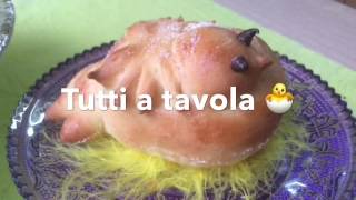 quotCOLOMBINEquot di PASQUA 🐣 TUTTI A TAVOLA [upl. by Sirtimid]