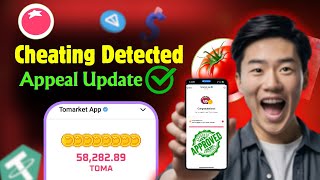 Tomarket Appeal Update  Cheating Detected Appeal Tomarket  Tomarket Airdrop Allocation  TechTalks [upl. by Kerril]