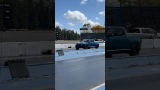 Drag Racing the Rivian R1T Pickup 🛻 💨 [upl. by Nalad173]