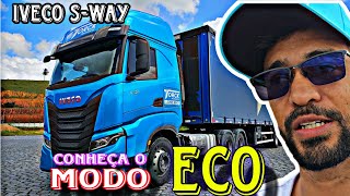 IVECO SWAY 480 COMO FUNCIONA O MODO ECO [upl. by Yhtak]