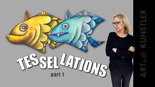 Tessellations What is a tessellation pattern Part 1 [upl. by Adnirod]