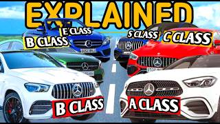 Mercedes Car Classes explained hindi  From AClass to SClass [upl. by Sailesh676]