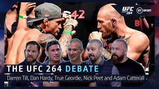 Poirier v McGregor UFC 264 Debate  Darren Till Dan Hardy Nick Peet Adam Catterall True Geordie [upl. by Fransis]