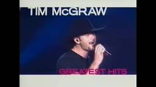 Tim McGraw greatest hits album commercial from 2000 [upl. by Boyt]