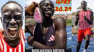 GOUT GOUT BREAKS ANOTHER 200M RECORD AT 16 [upl. by Nemzzaj]