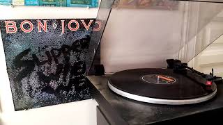 BON JOVI Let it rock  Album Slippery when wet  1986 [upl. by Llednav]