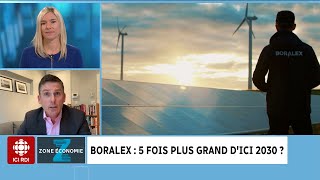 Entrevue avec le PDG de Boralex [upl. by Richma]