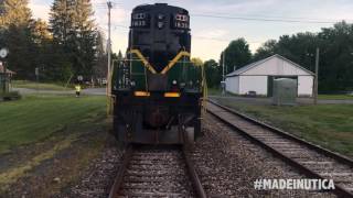 Adirondack Scenic Railroad  Beer amp Wine Train  Utica [upl. by Adihsar265]