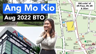 Ang Mo Kio BTO Aug 2022  Only project offering 3GEN flats  Next Stop [upl. by Ecinahs]