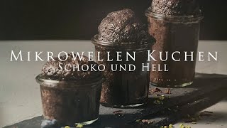 Mikrowellen Kuchen in Schoko und hell [upl. by Ailatan784]