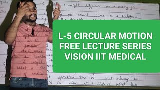 L6 CIRCULAR MOTION Dynamics of Circular motion iit education circularmotion physics science [upl. by Dex624]