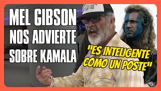 Mel Gibson confirma su apoyo a Trump y ADVIERTE sobre Kamala [upl. by Lundeen]