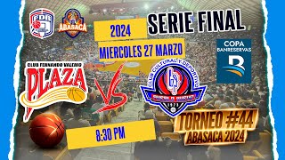 ABASACA TBS SANTIAGO PLAZA vs PUEBLO NUEVO 27 MARZO 2024 [upl. by Seugirdor289]