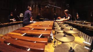 Eastman Percussion Ensemble Fandango 13 [upl. by Grim]