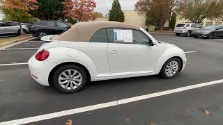 2019 Volkswagen Beetle Convertible 20T S [upl. by Stilla361]