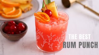 RUM PUNCH  Caribbean Recipes [upl. by Hofstetter]