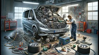 MercedesBenz Vito  Viano AC Noise Problem Solved StepbyStep Guide [upl. by Egduj]