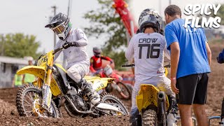 Hectic Weekend Racing The RMZ 250 National Cattle Congress MX [upl. by Ordnajela]