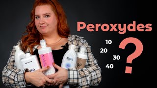 PEROXYDES  Comment choisir   Coloration décoloration toner [upl. by Annahsohs]