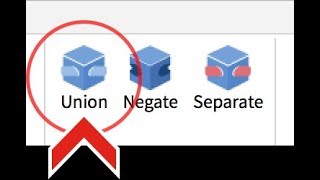 UNION AND NEGATE  Roblox Studio [upl. by Grimes]