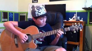 Radioactive Imagine Dragons  Fingerstyle Guitar  Kelly Vallleau [upl. by Stefan]