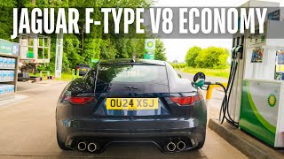 JAGUAR FTYPE V8  ECONOMY  MPG  DAILY DRIVER [upl. by Esetal]