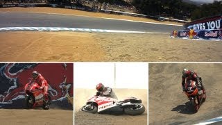 Corkscrew moments  Laguna Seca 2013 [upl. by Airpal]