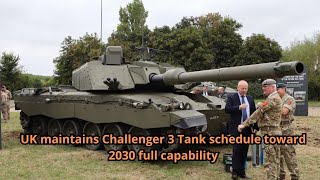 UK maintains Challenger 3 Tank schedule toward 2030 full capability [upl. by Hourihan]