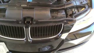 HOW TO REMOVE Grill 3 Series E90 328I M5 M3 [upl. by Yngad]