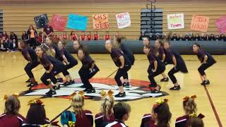 Cadwallader middle school dance team hip hop dance [upl. by Yeldar163]