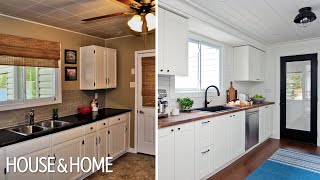 BudgetFriendly Cottage Kitchen Reno [upl. by Barkley]