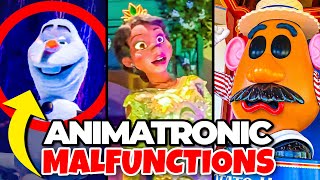 Top 10 Disney Fails amp Animatronic Malfunctions Pt 20 [upl. by Eustache]