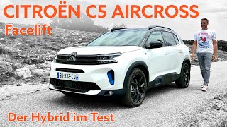 Citroën C5 Aircross Hybrid Das Facelift im ersten Test  Review  2022 [upl. by Volnak757]