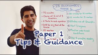 IB Economics  Paper 1 Tips amp Guidance HL amp SL [upl. by Akcirred700]