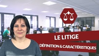 Le litige  Définition et caractéristiques  Droit STMG  digiSchool [upl. by Lyndsey983]