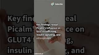 Understanding the Role of Picalm Protein in Metabolic Health and Diseasescience diabetes ytshorts [upl. by Irab]