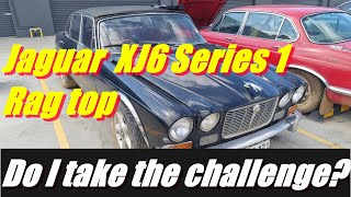 Two Jaguar XJ6s for sale one with a rag top Can I buy both [upl. by Venable]