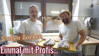 Einmal mit Profis Christstollen backen [upl. by Elaynad605]