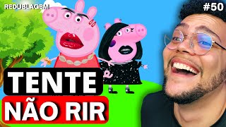 ⭐Tente Não Rir😂PEPPA PIG DA ZUEIRA⭐ [upl. by Enyalahs]