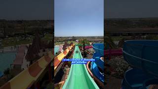 LA DESCENTE DE TOBOGGAN LA PLUS LENTE AU MONDE  shortvideo waterslide job [upl. by Thagard]