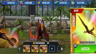 Ornithocheirus max feed outJurrasic world the game [upl. by Boylston847]