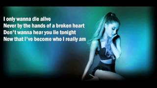 ARIANA GRANDE LYRICS quotBreak Freequot feat Zedd [upl. by Edholm]